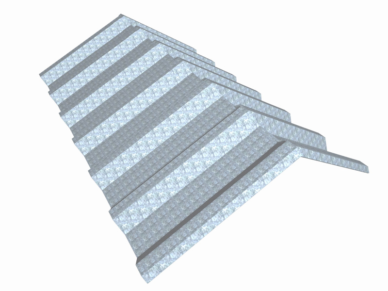 Cumeeira Trapezoidal